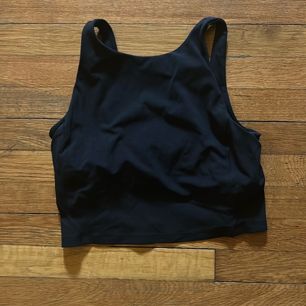 Lululemon long lined & high neck bra (no inserts included)